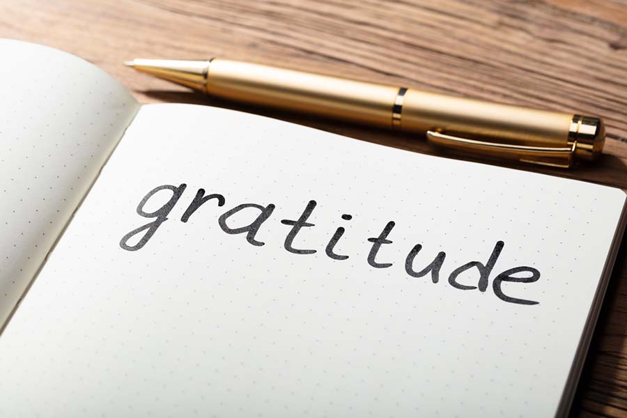 Live the Attitude of Gratitude
